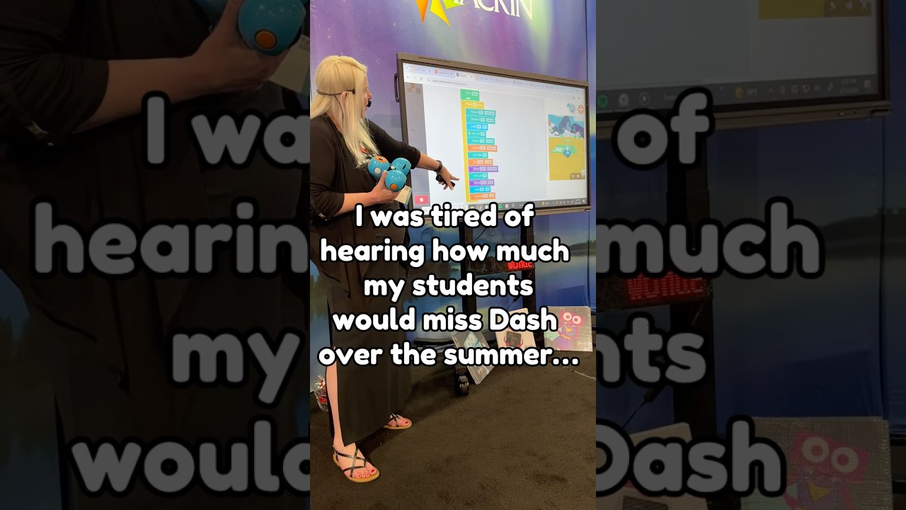 Every Students Gets their Own Robot for the Summer with Virtual Dash