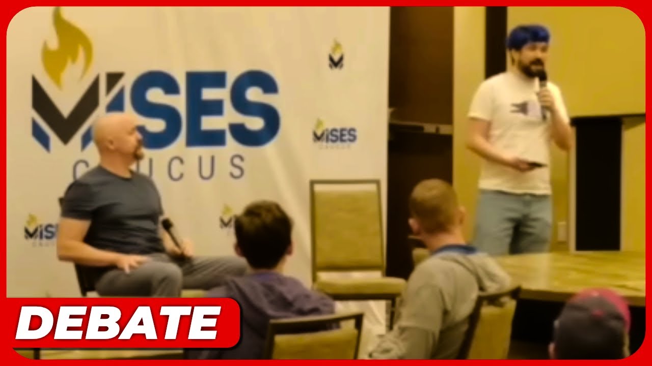 Destiny's Ukraine Debate At The Libertarian Caucus w/ Clint Russell