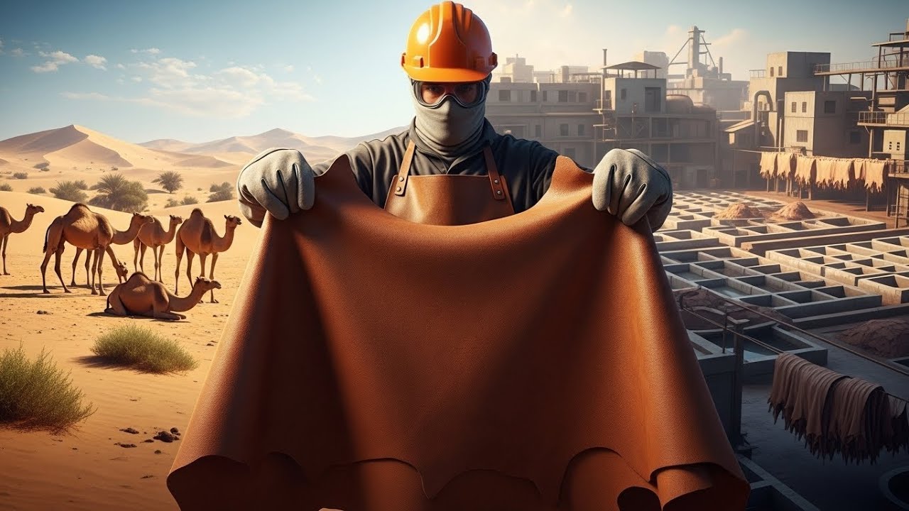&ldquo;Camel Leather Manufacturing: From Raw Hide to Finished Leather&rdquo;