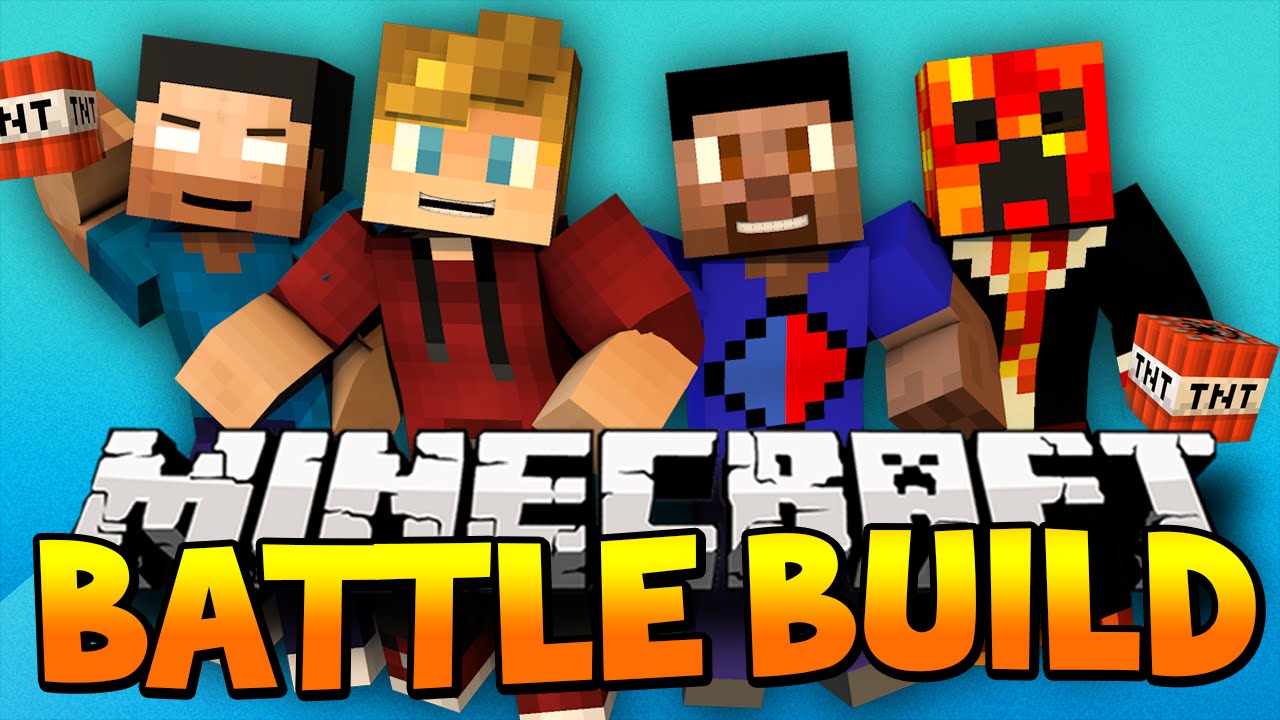 Minecraft *New Gamemode* Battle Build! (Minecraft Battle Build War) w/ Lachlan & Friends