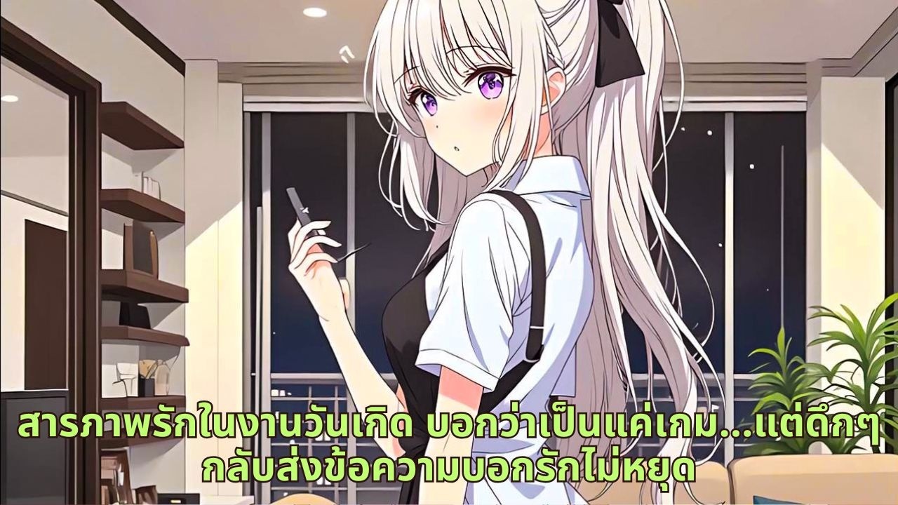 สารภาพรักในงานวันเกิด บอกว่าเป็นแค่เกม…แต่ดึกๆ กลับส่งข้อความบอกรักไม่หยุด