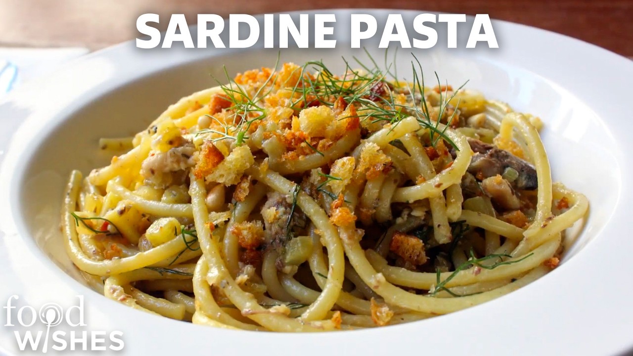 Pasta con le Sarde - How to Make Sicilian-Style Pasta with Sardines and Fennel