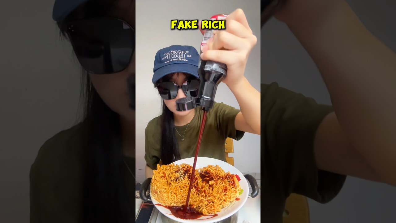 TERNYATA ORANG KAYA BENERAN KALO MAKAN MIE PEDAS BAKAL KAYAK GINI !!! 😩