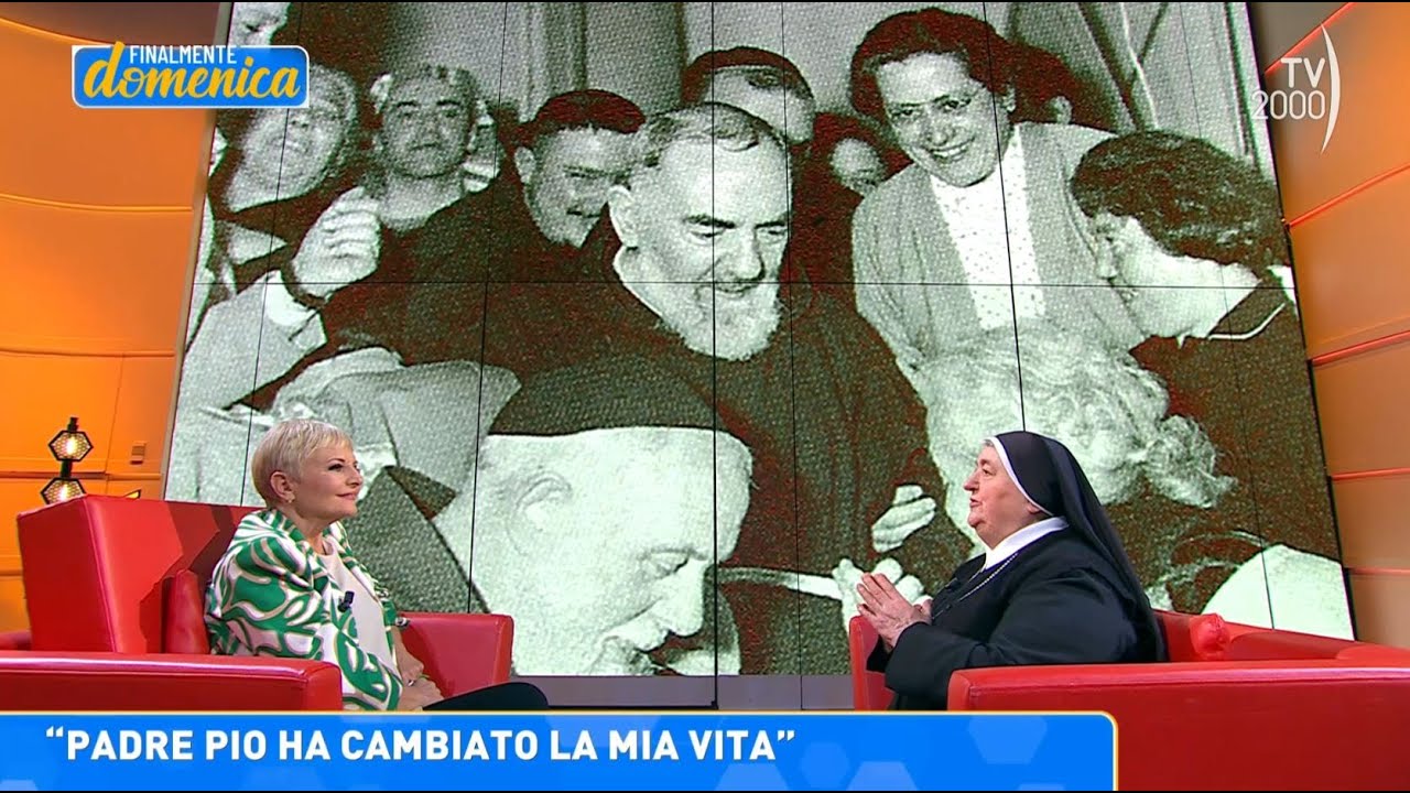 Finalmente Domenica (Tv2000) 26 maggio 2024 - Suor Antonietta Di Cristo Re e Arturo Mariani