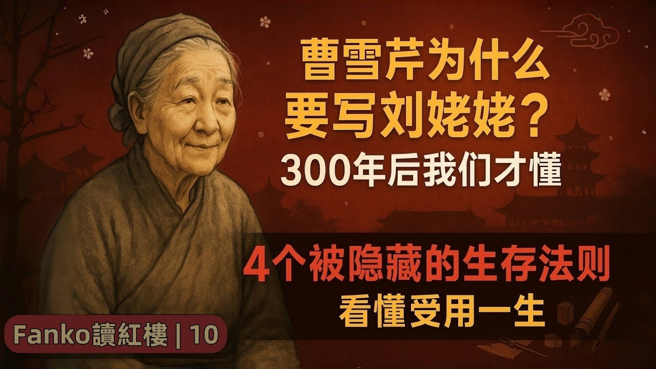 【萬字精讀】《紅樓夢》中最被嚴重低估的角色：劉姥姥憑什麼是曹雪芹筆下的終極生存哲學家？| 「Fanko讀紅樓 | 10」