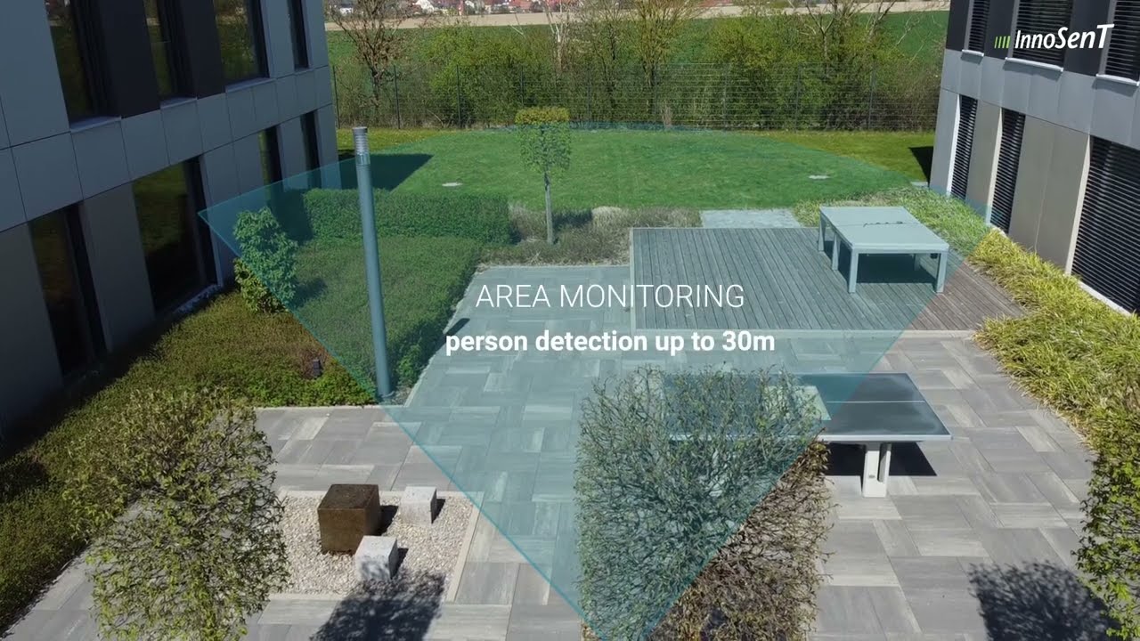 Radar Motion Detection with the IMD-2000 from InnoSenT (Performance Video)