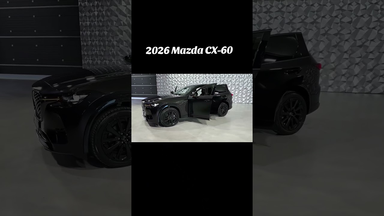 2026 Mazda CX-60 #2026mazda #mazdacx60phev #mazdacx60review #mazdacx60 Stay tuned!