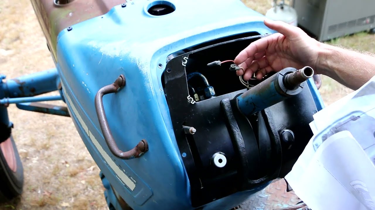 Ford 5000 Tractor Instrument Cluster Installation, and Dash panel tune up Part 2