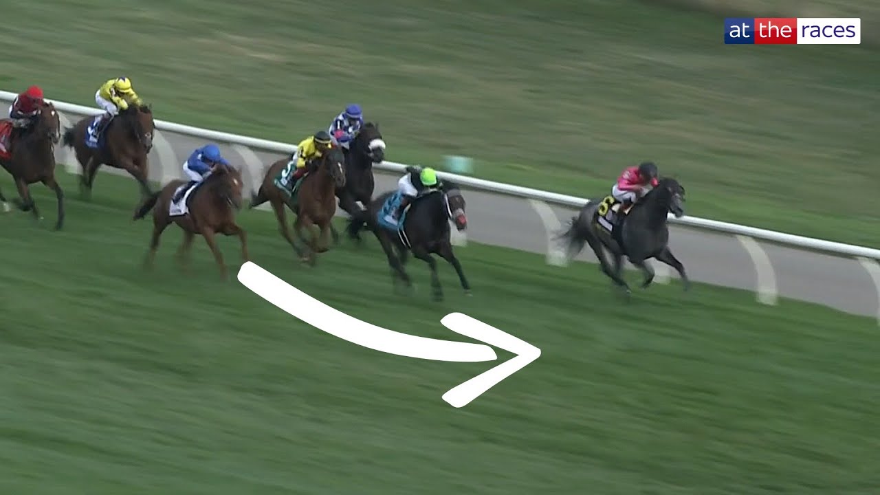Amazing finishing speed! NOTABLE SPEECH wins the Woodbine Mile under William Buick!