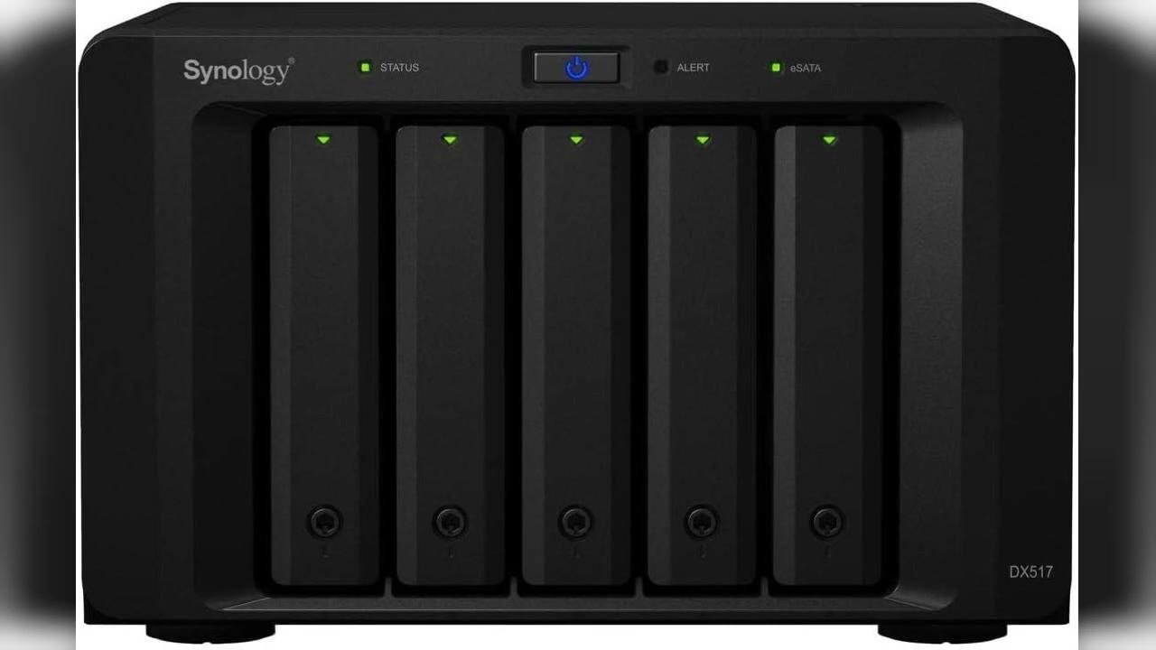 Review: Synology 5bay Expansion Unit DX517 (Diskless) 157 mm x 248 mm x 233 mm