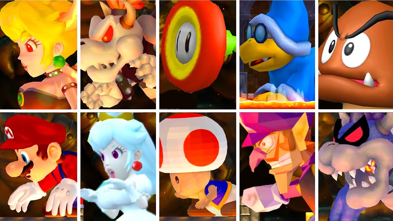 All 13 DLC Bossfights in New Super Mario Bros. Wii