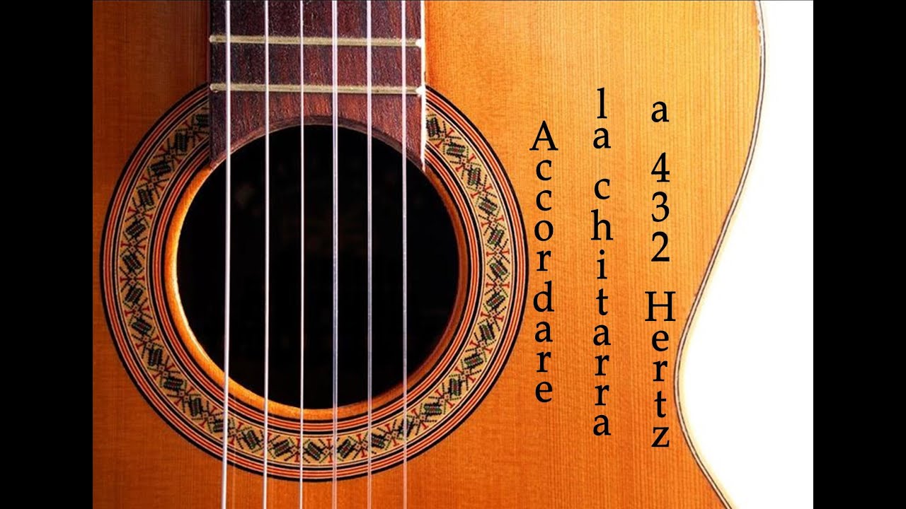 TUTORIAL per accordare la chitarra a 432 Hertz