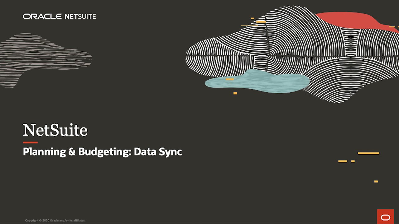 NetSuite Planning and Budgeting: Data Sync