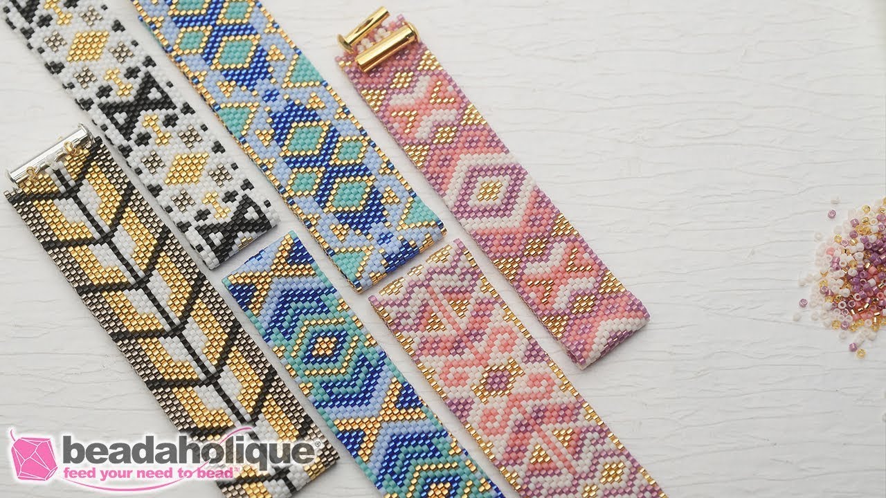 How to Make the Odd Count Peyote Duo Bracelet Kits by Beadaholique