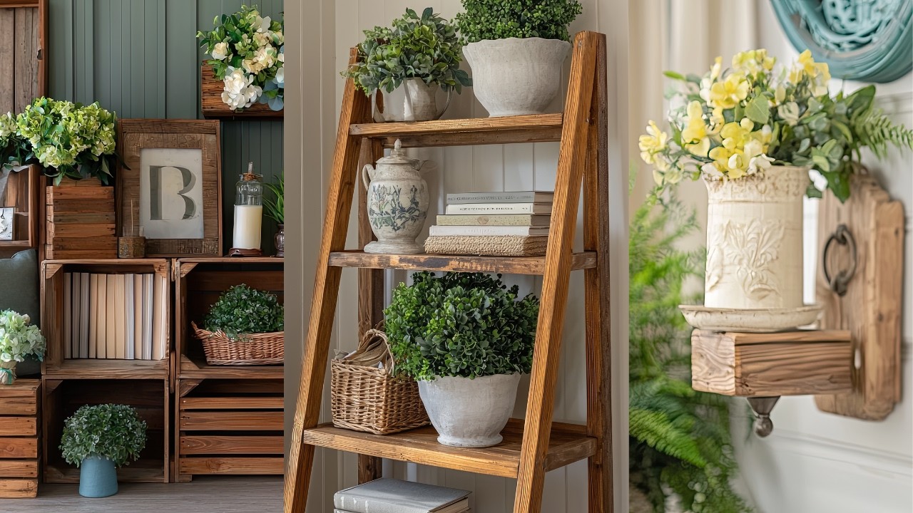 Turn THRIFT STORE Finds into LUXURY Farmhouse Decor – 25 Genius DIY Wood Ideas!