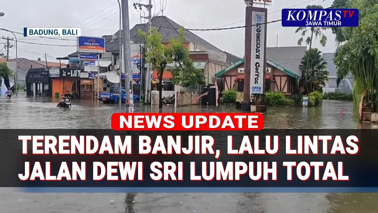 Kisah Warga Jalan Dewi Sri Kuta Lumpuh Total Akibat Banjir