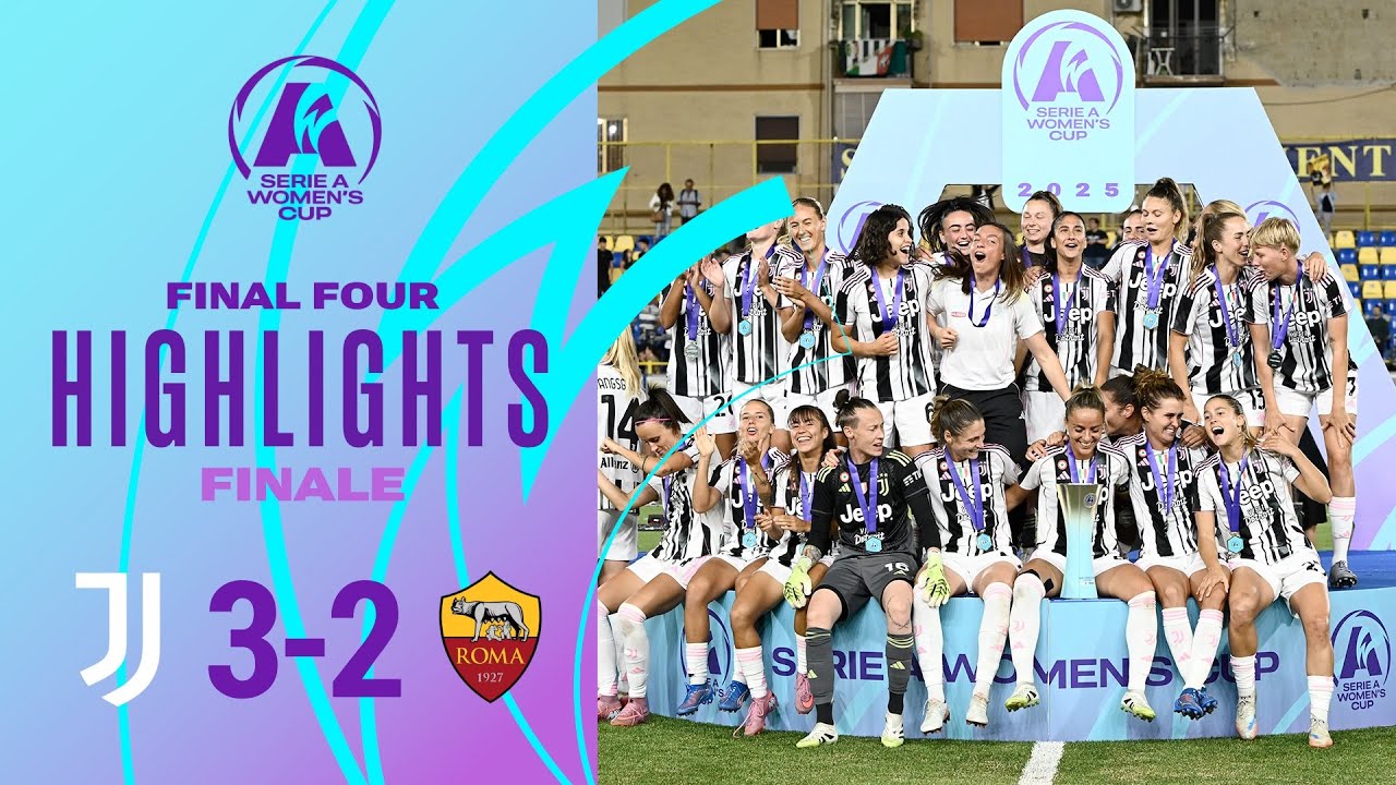 Juventus-Roma 3-2 | Finale | Serie A Women's Cup