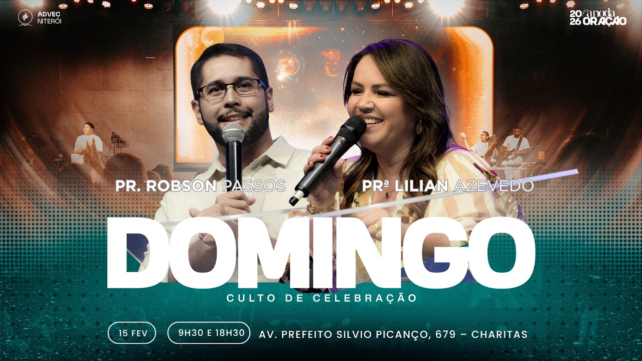 Culto de Celebração - Prª. Lilian Azevedo  | 15/02/2026