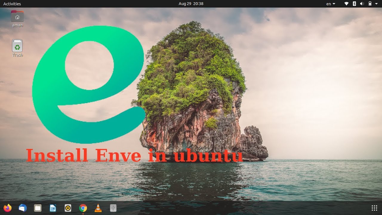 Install Enve in ubuntu 20.04/Linux