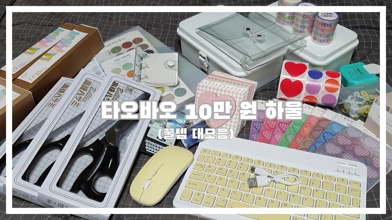 하울 ㅣ 타오바오 문구 하울 ꕤ (쉽겟 협찬) 주문 방법 + 꿀템 소개