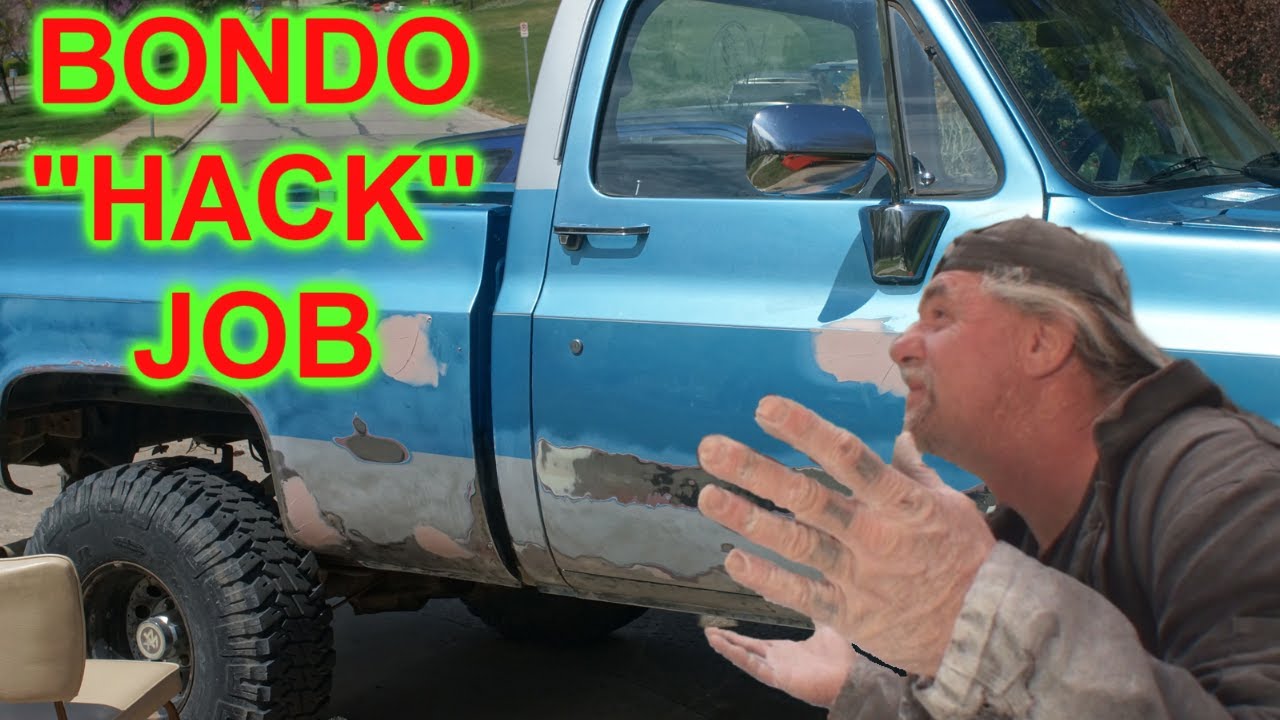 Car Restoration Bondo HACK JOB - Big PILE Of SH&T Car