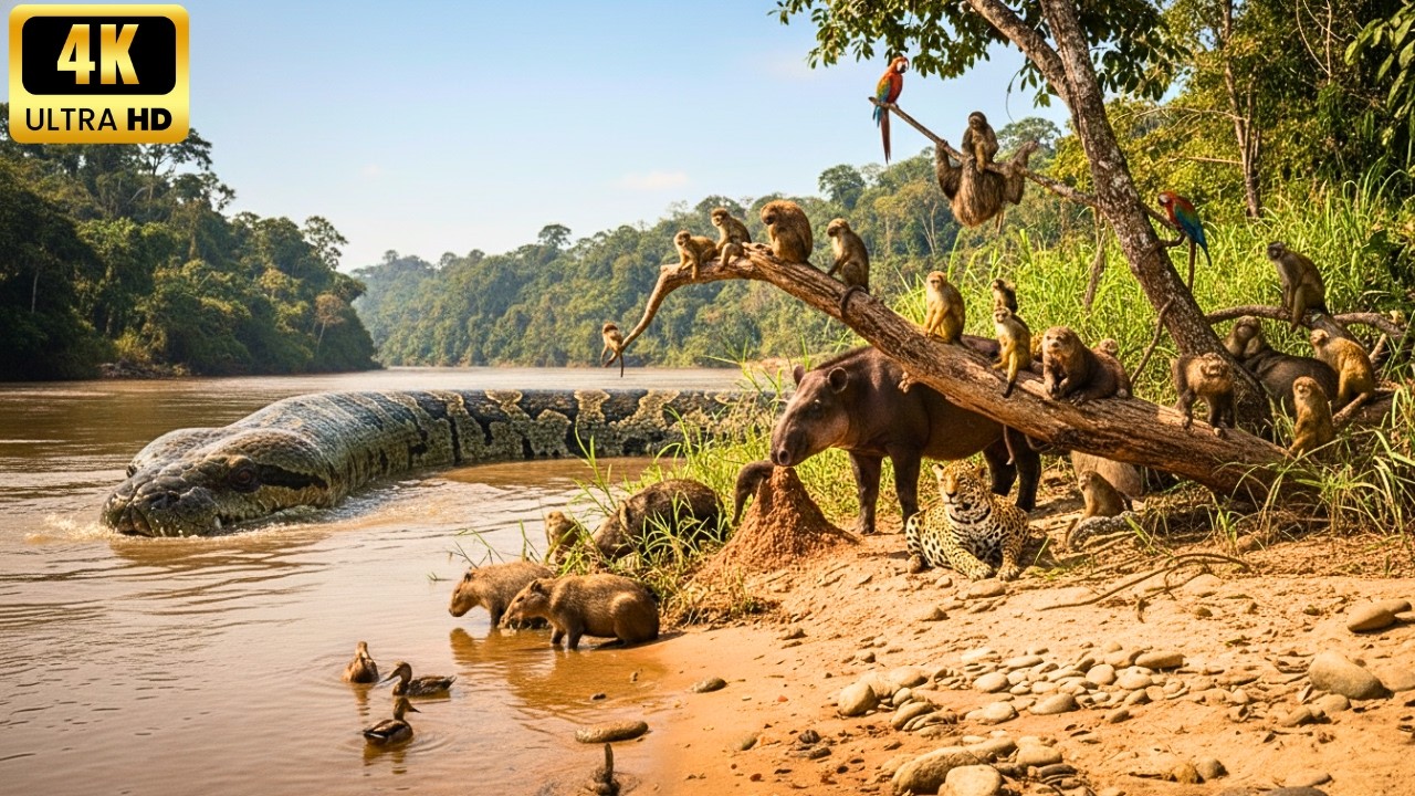 The Amazon Rainforest – Some Native Animals That Humans Love, Part 3| Wild Life Amazon Jungle