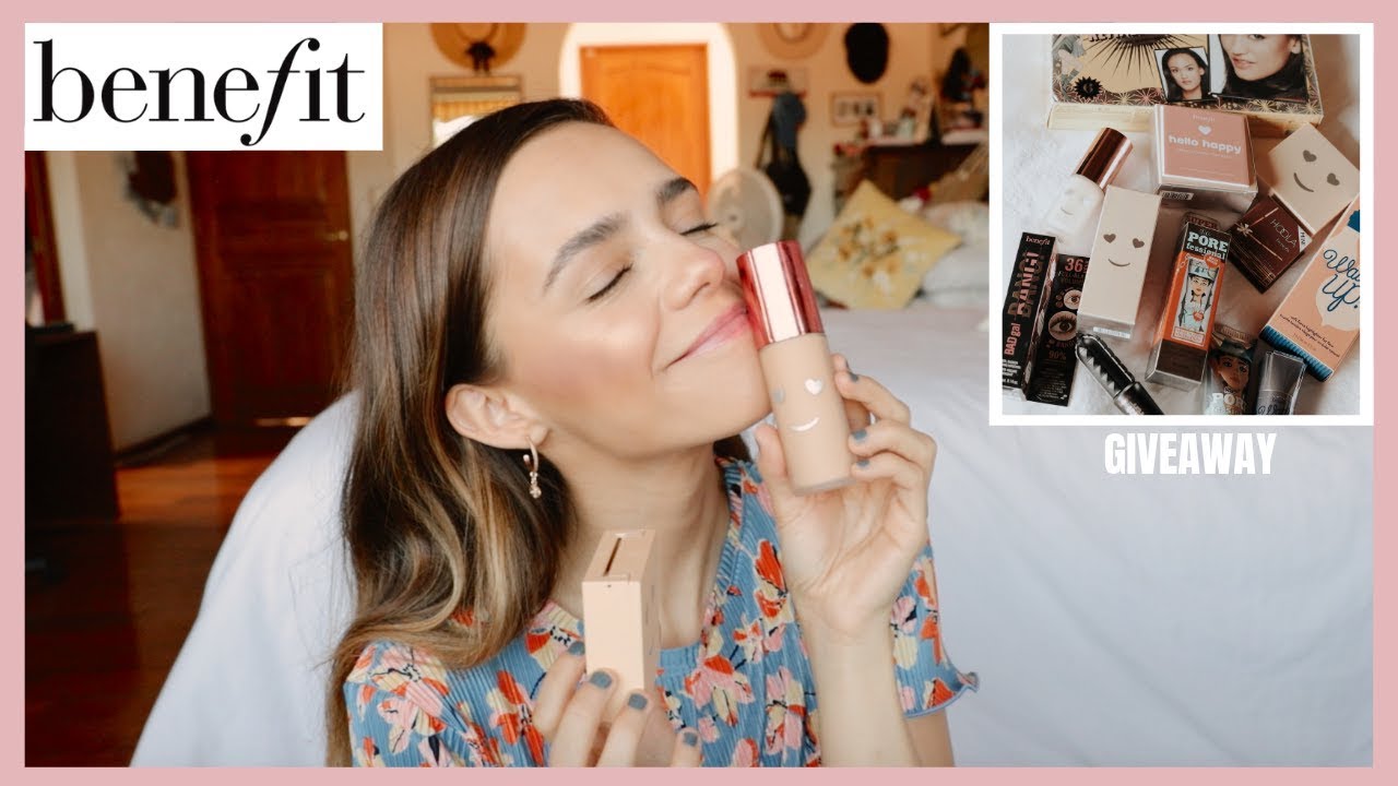 MAQUILLAJE CON PRODUCTOS DE BENEFIT / NUEVA BASE Y POLVO!!