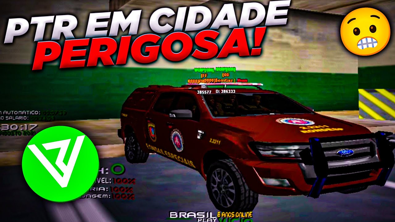 PATRULHAMENTO NA CIDADE MAIS PERIGOSA - PLAY VÍCIO