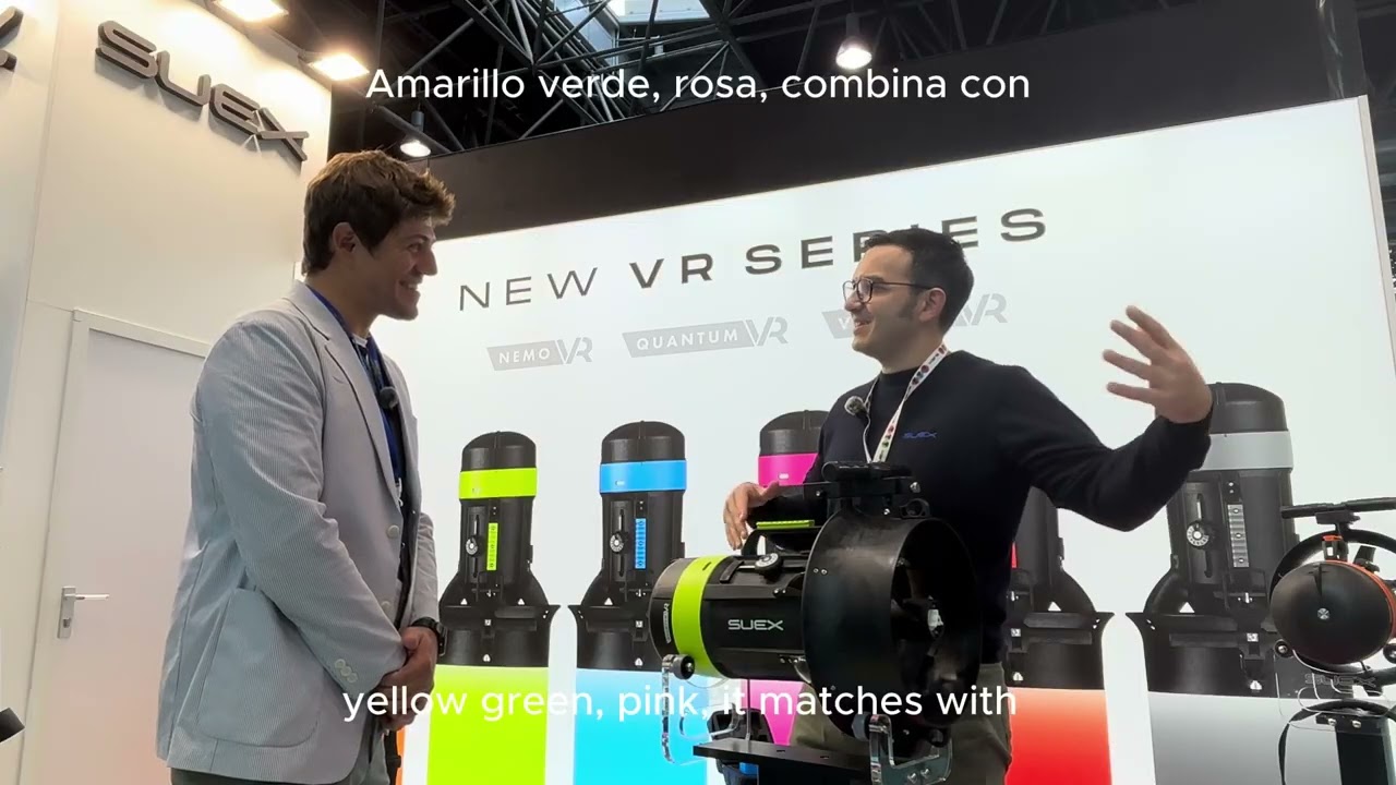 Exploring SUEX Diving Scooters at BOOT 2025. Full interview with Simone Sacca! DIVING REALITY