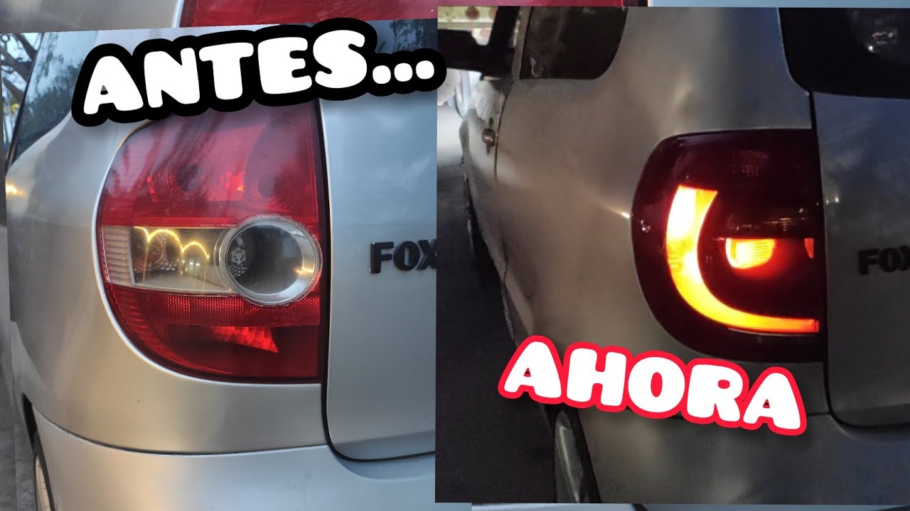 Cambio de calaveras de crossfox al lupo / Proyecto Vw lupo