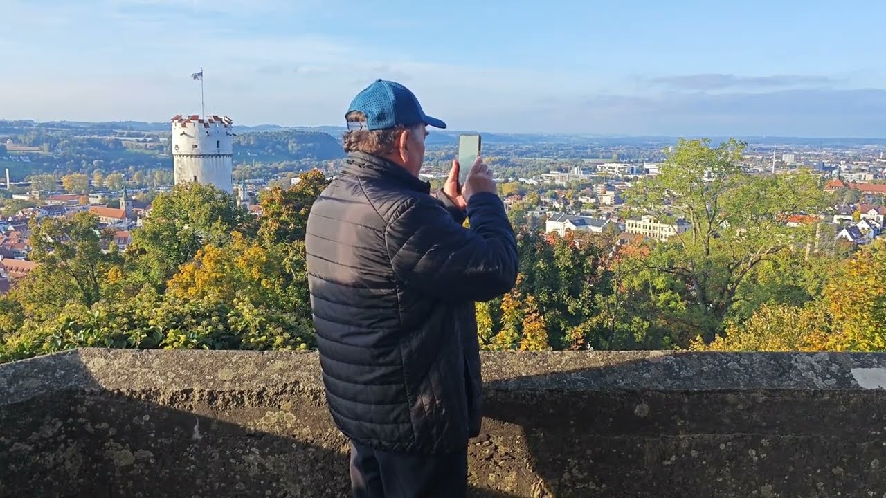 Ravensburg 2025. Семейная прогулка в городе Равенсбург.