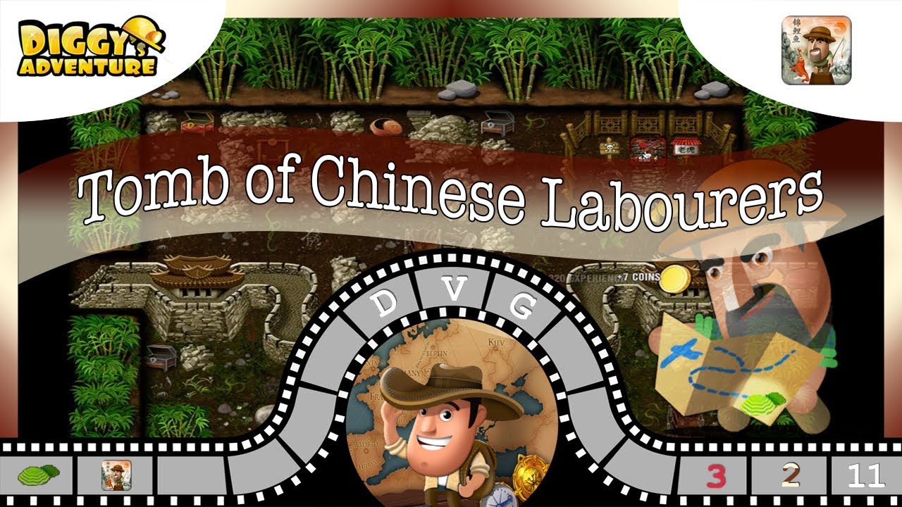 [~China Father~] #11 Tomb of Chinese Labourers - Diggy's Adventure
