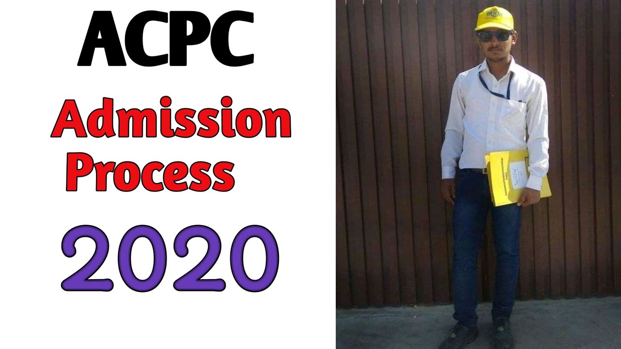 online acpc admission process & rejistration 2020 part2 | acpc rejistration