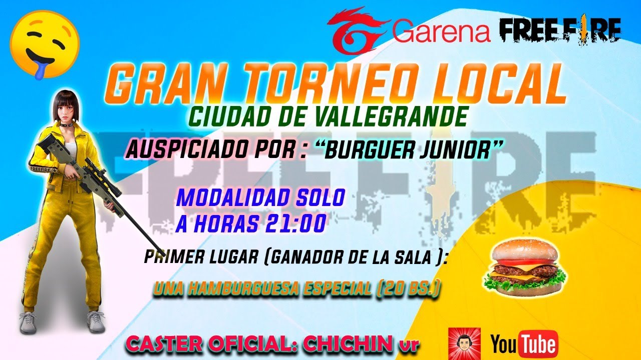 1er. TORNEO LOCAL ( VALLEGRANDE) AUSPICIADO POR BURGERS JUNIOR