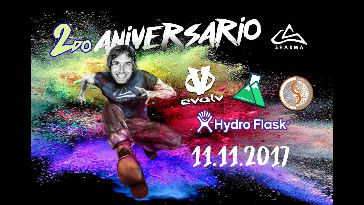 Sharma Climbing BCN 2º Anniversary