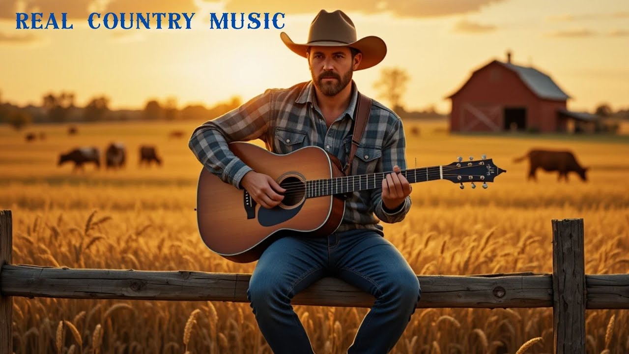 Authentic Country Music – Relaxing Acoustic Guitar for a Classic Western Feel