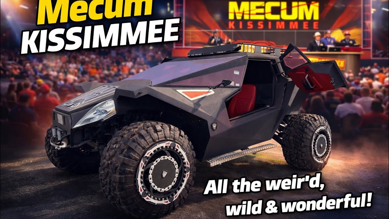 Весело, необычно и оригинально! Премия Mecum Kissimmee 2026.