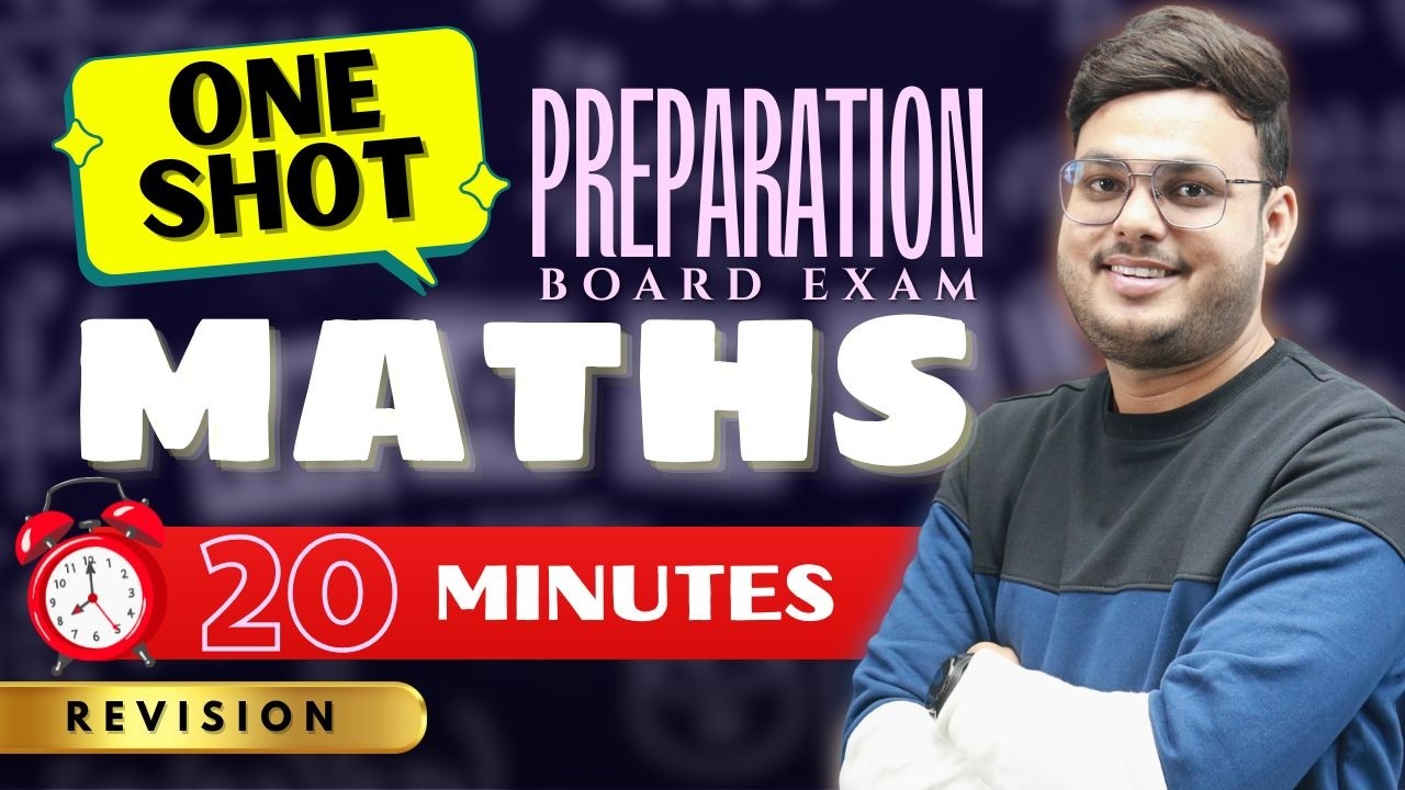 Class 10 Maths One Shot Revision | Full Syllabus Marathon | By Deepanshu Sir.