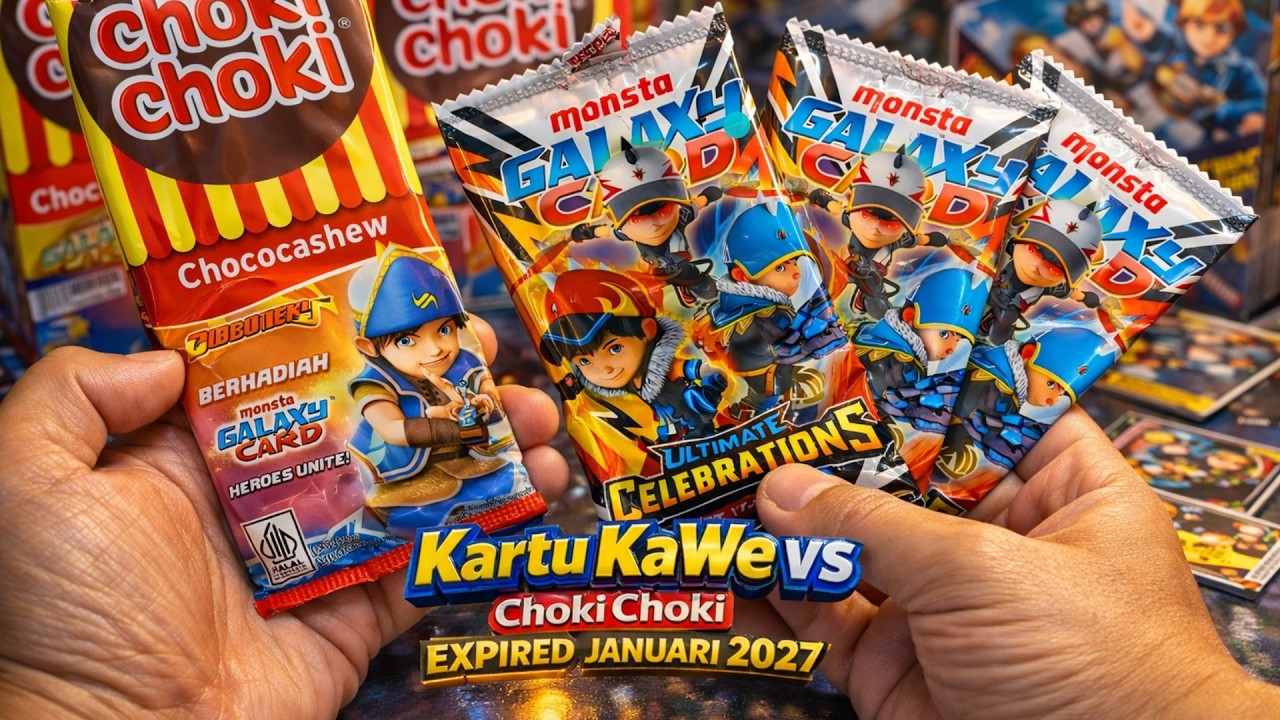 NEKAT BUKA Choki Choki EXPIRED Januari 2027 VS Kartu KaWe❗️❗️Dapet Apa aja Ya? 😳