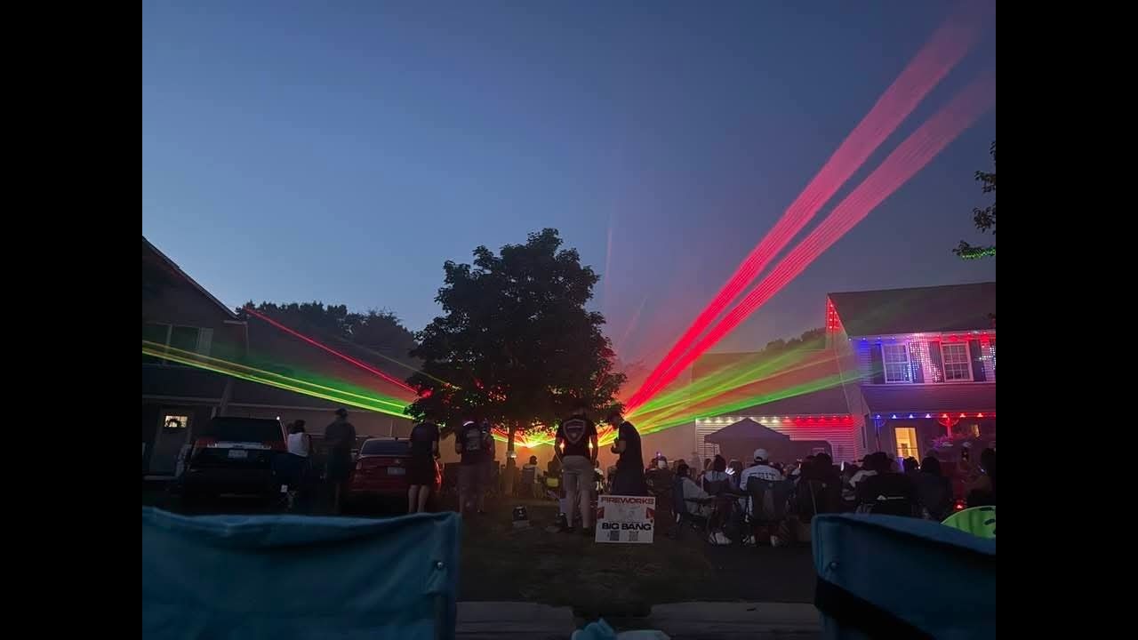 PYROstee Productions Annual 4th of July show 2025 (Angle 2)