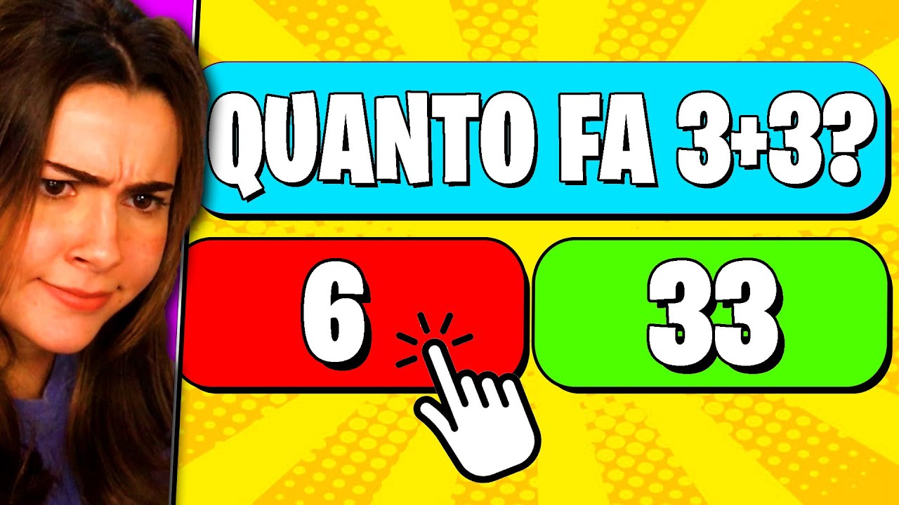 FACCIO UN TEST PER STUPIDI