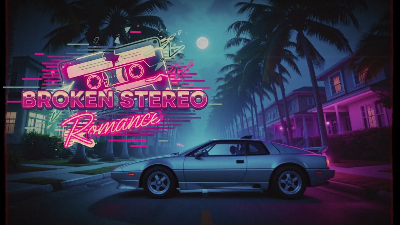 🎬 Broken Stereo Romance - Love Played on One Speaker [Nostalgic Synthwave Mix]