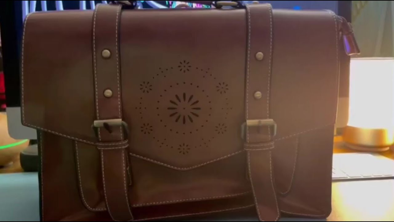 ECOSUSI Backpack for Women Briefcase Messenger Laptop Bag Review