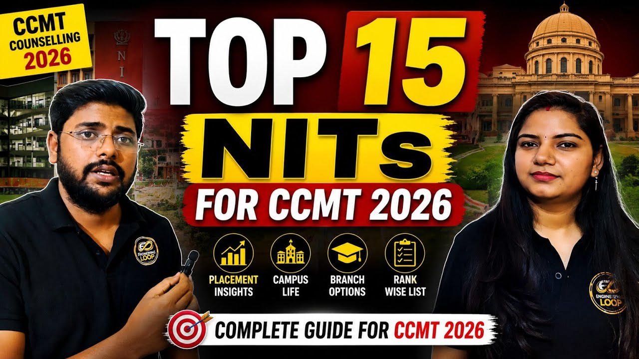 TOP 15 NITs for CCMT Counselling 2026 || Top 15 NITs in India || Top NITs List || CCMT 2026 #nit 