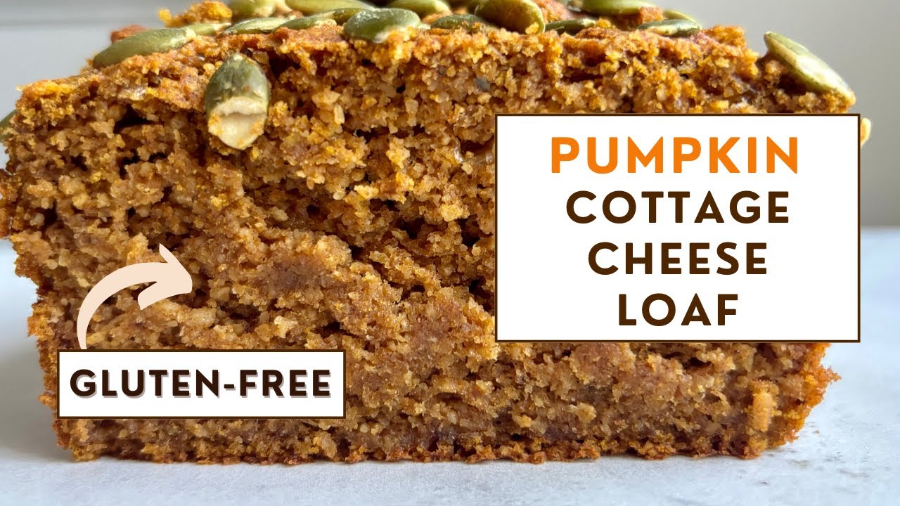 Pumpkin Spice Up Your Life with THIS Healthy Pumpkin Cottage Cheese Loaf