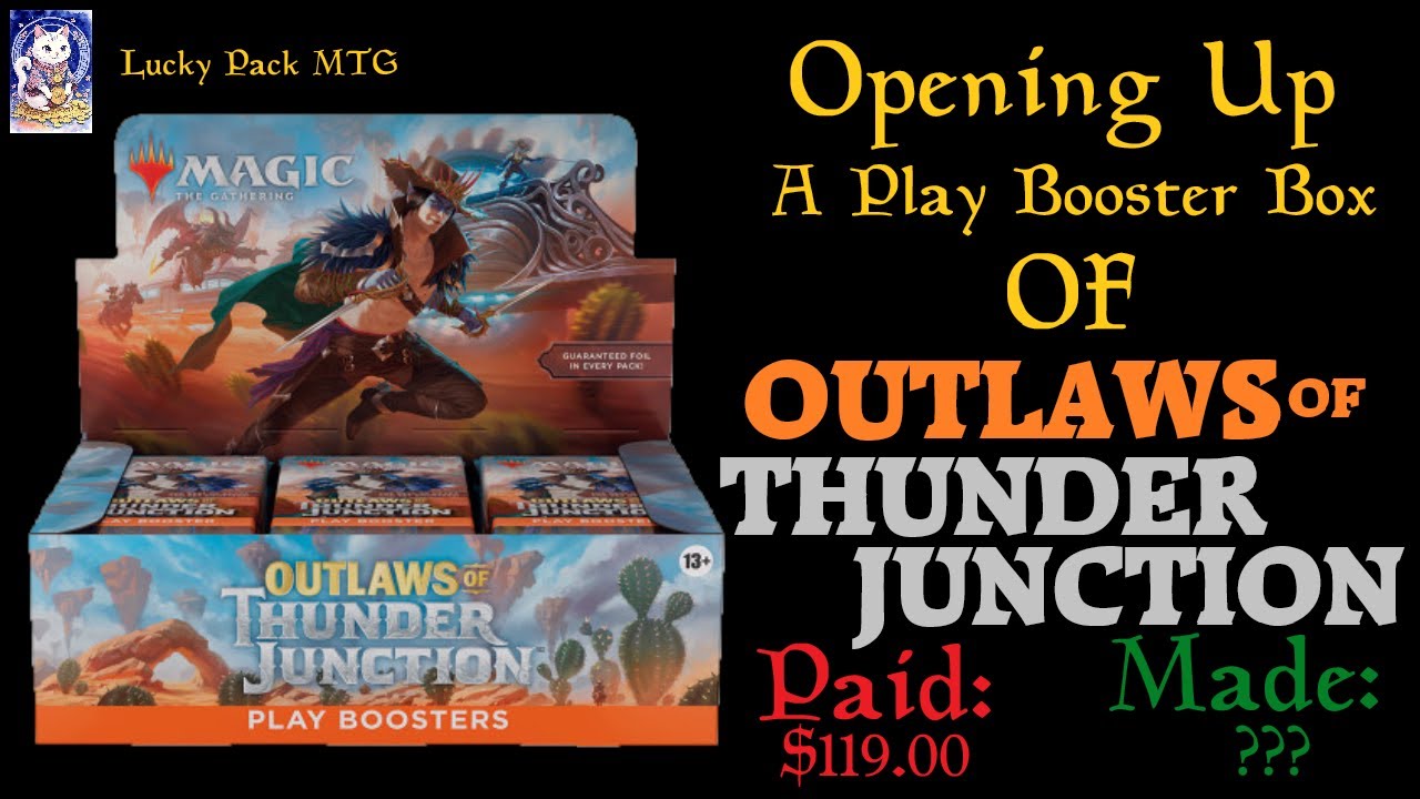 We got a BIG Score with this Booster Box! #packopening Outlaws of Thunder Junction 1