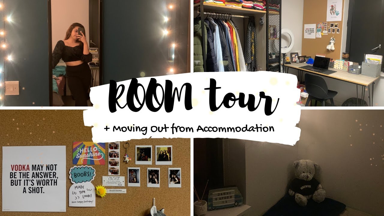 Room Tour + Moving Out | Cryfield Village | Warwick Accommodation Tour | Coventry | UK |Janvi Kapoor