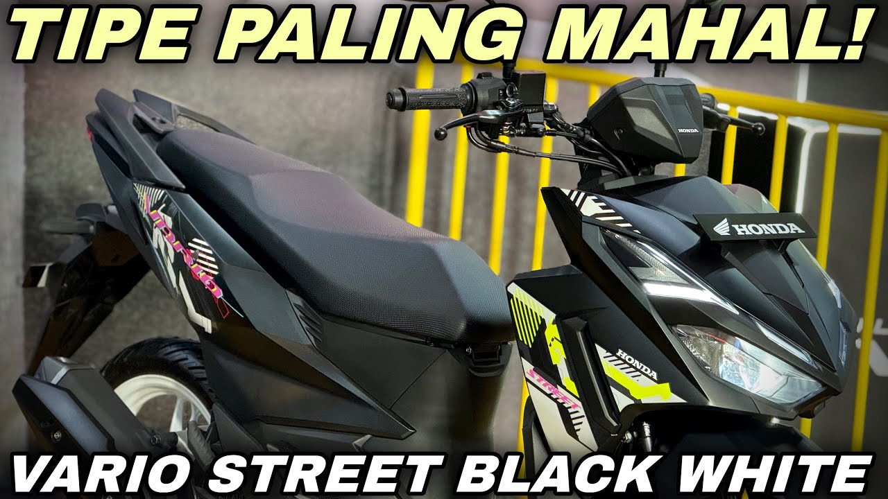 PALING MAHAL‼️NEW VARIO 125 STREET 2026 BLACK WHITE