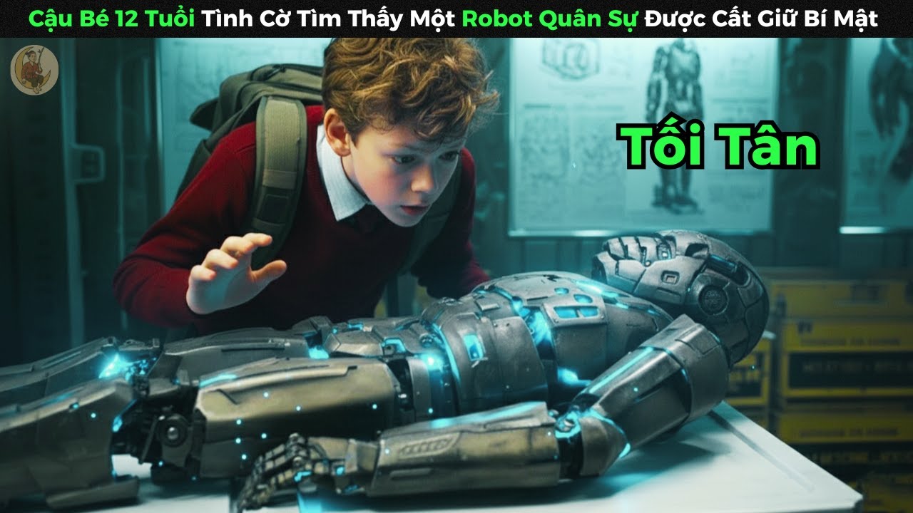[Review Phim] Cậu Bé 12 Tuổi Tình Cờ Tìm Thấy Một Robot Quân Sự Được Cất Giữ Bí Mật