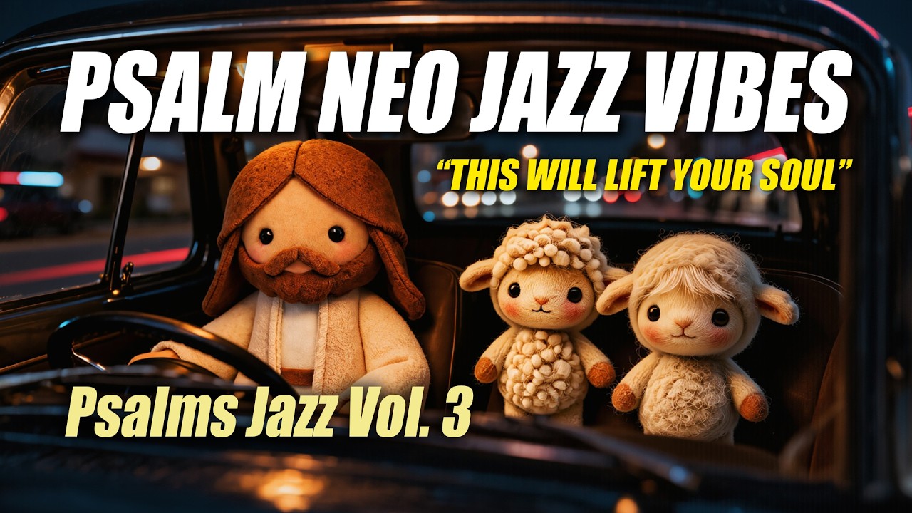 Drive in Peace with Psalms Neo Jazz 🌙 | Groovy Worship Music